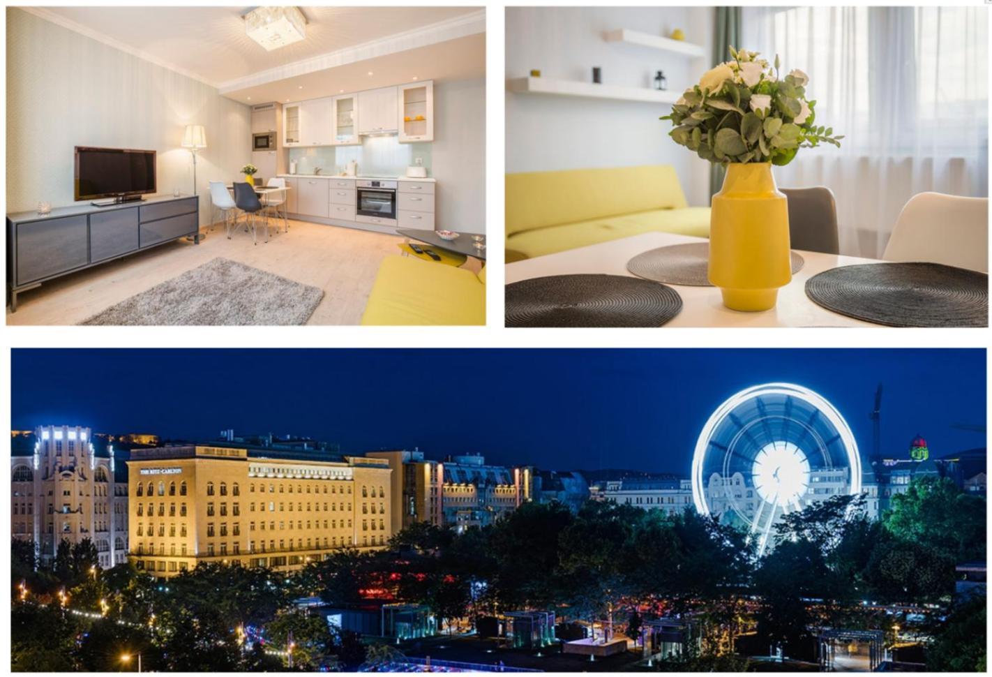 Big Wheel Panoramica Apartment Будапеща Екстериор снимка